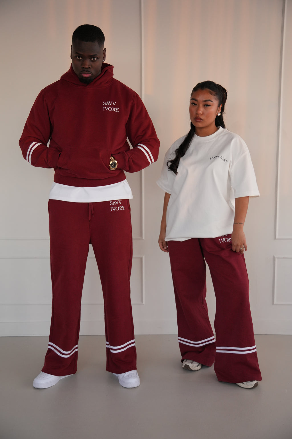 Court Club Tracksuit Red