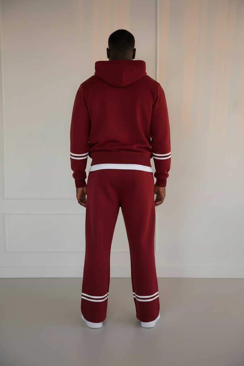 Court Club Tracksuit Red