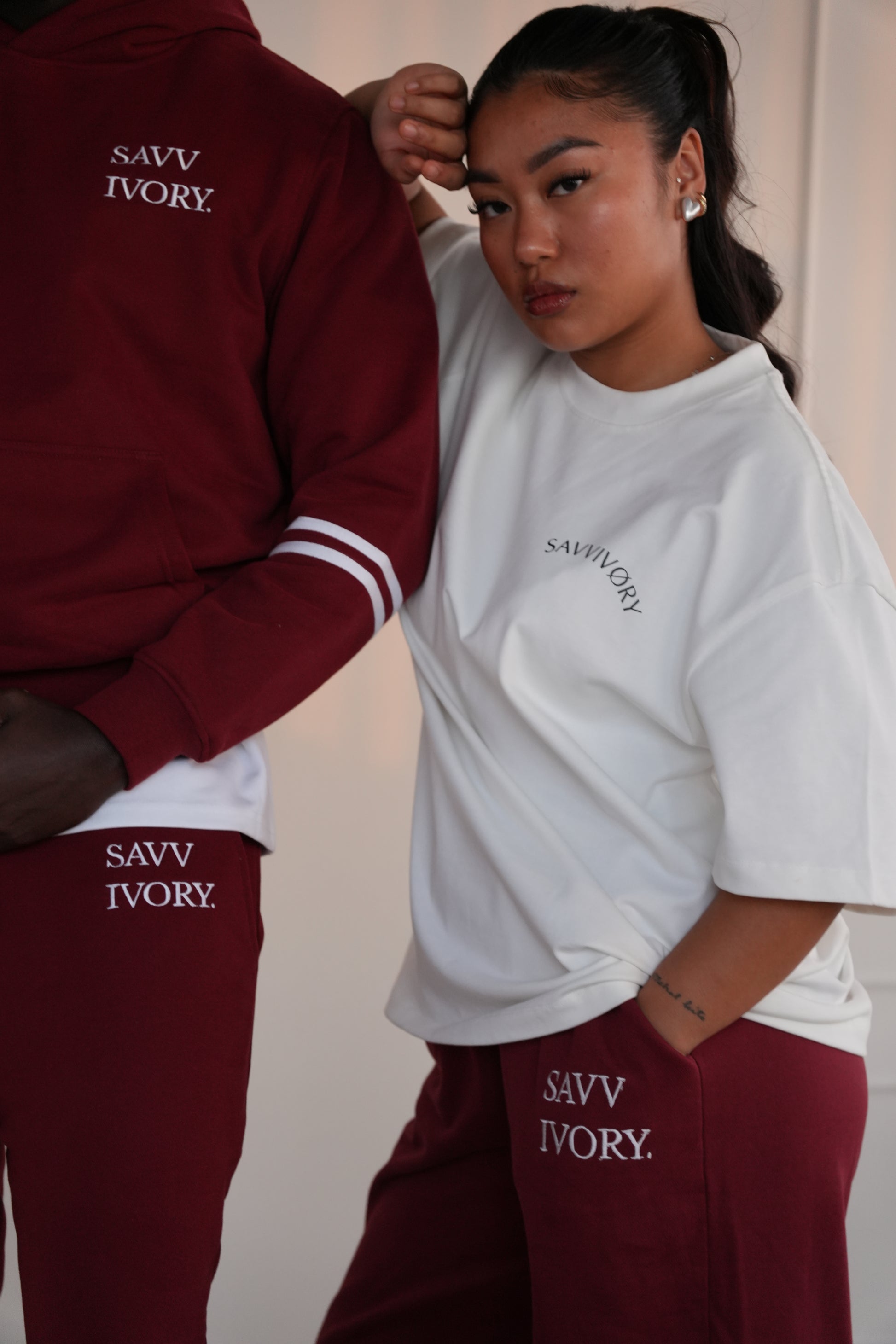 Court Club Tracksuit Red