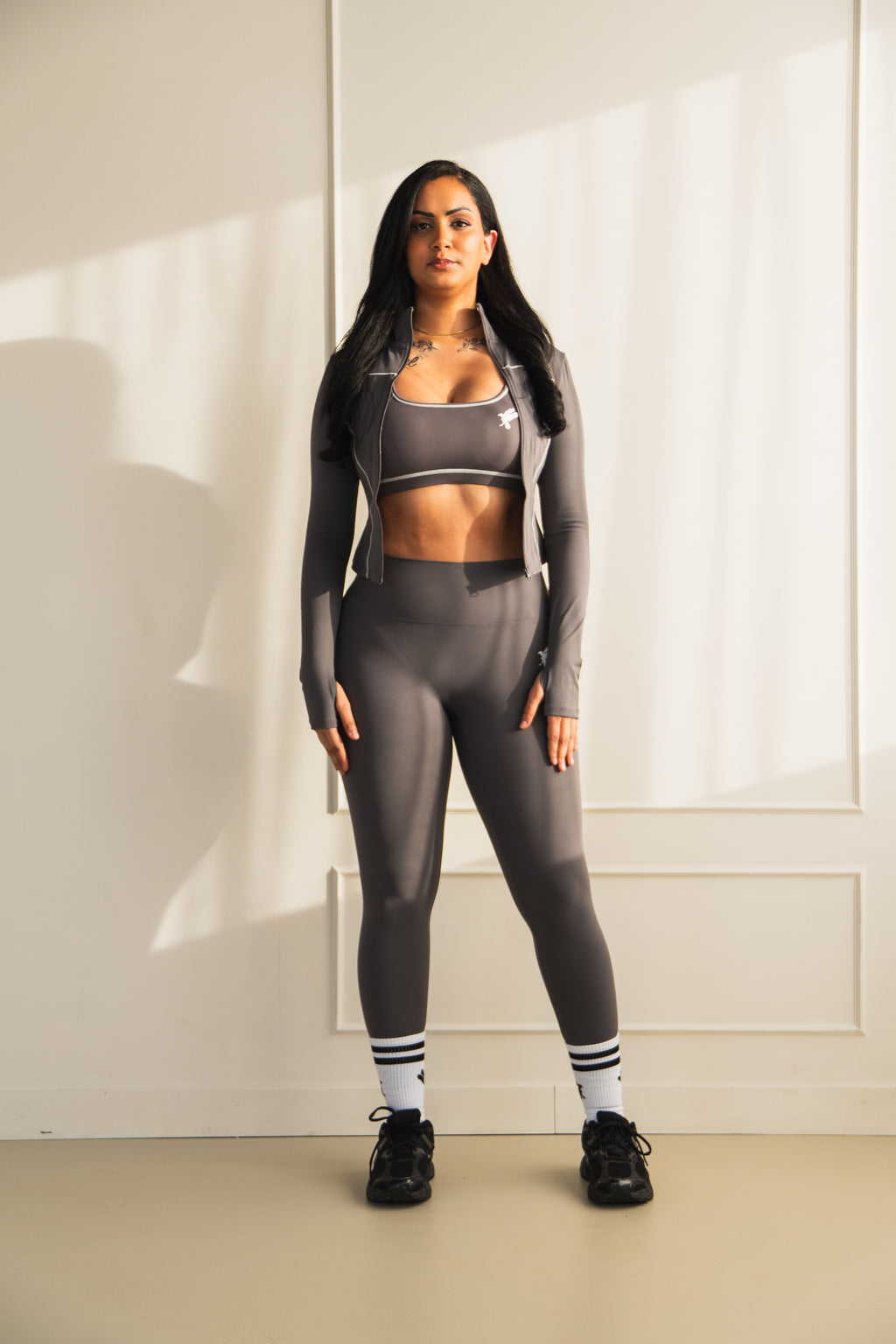 Court Club Performance 3-Piece Set Grey